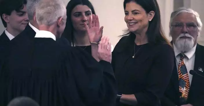 Republican former US Sen. Kelly Ayotte sworn in as 83rd governor of New Hampshire