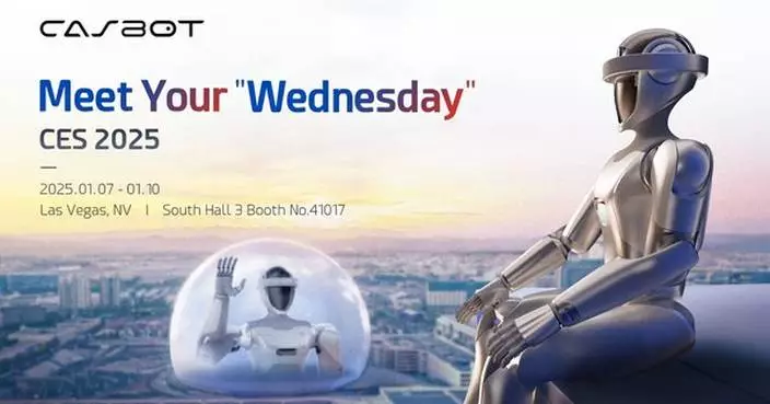 CES 2025: CASBOT Unveils Full-Size Biped Humanoid Robot &#8220;CASBOT 01,&#8221; Pioneering a Vision of Human-Machine Harmony