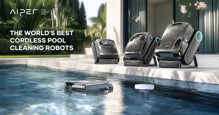 Introducing the Future of Pool Maintenance: Aiper Launches Scuba X1 Pro at CES in Las Vegas, an all-in-one robotic pool cleaner that is set to revolutionise pool cleaning with cutting-edge technology