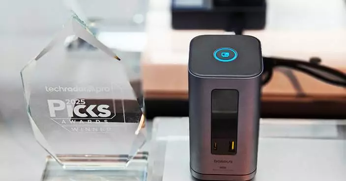 Baseus Wins Three Prestigious Awards Following CES 2025 Innovation Honors