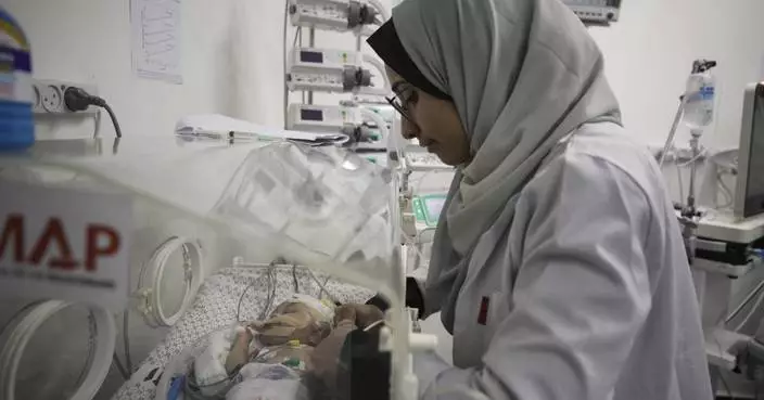 Medics say 6 babies have died from the cold in Gaza as displaced people shelter in tents and rubble