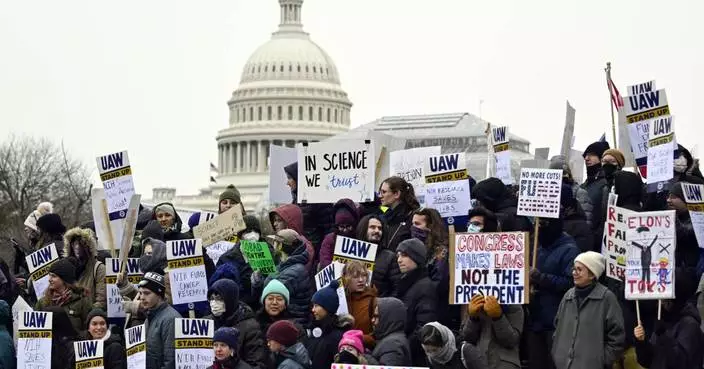 The Latest: Trump delays more tariffs amid economic fears