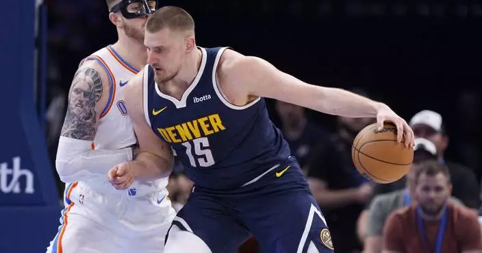 Jokic has 35 points and 18 rebounds to lead Nuggets past West-leading Thunder 140-127