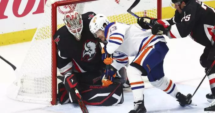 Sabres over Oilers, ending a six-game losing streak