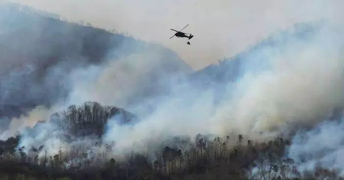 Wildfires in North and South Carolina fueled by drought, wind and fallen trees from Hurricane Helene