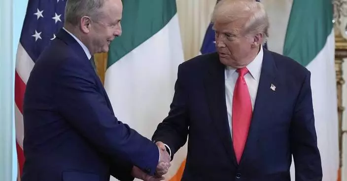 Trump says Ireland cheats the US as its leader joins him to celebrate St. Patrick&#8217;s Day