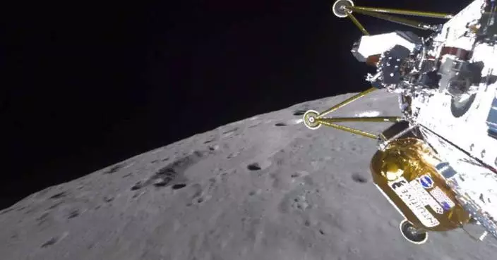 Private lunar lander may have fallen over while touching down near the moon&#8217;s south pole