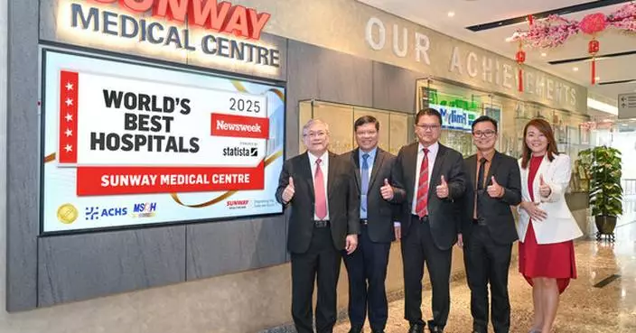 Sunway Medical Centre named top Malaysian Hospital in Newsweek&#8217;s World&#8217;s Best Hospitals ranking