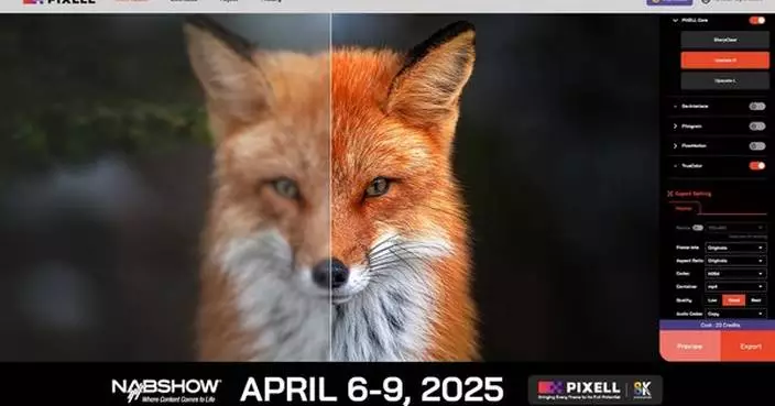 4BY4 to Showcase AI Video Solution &#8216;PIXELL&#8217; at NAB 2025 with 8K Association