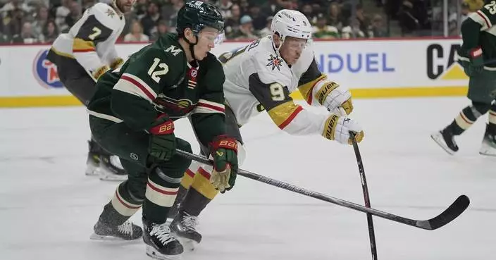 Golden Knights find a spark with a new top line as they prepare to host the Wild in Game 5
