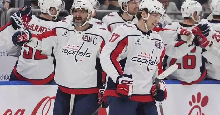 After breaking the NHL goals record, Ovechkin and the Capitals open the playoffs vs. the Canadiens
