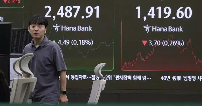 Wall Street and the dollar tumble as investors retreat further from the United States