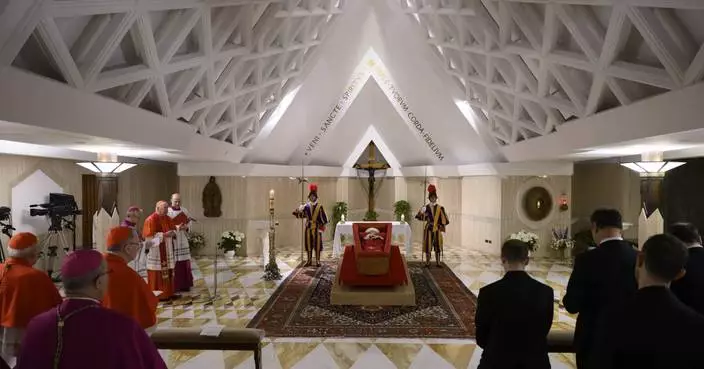 Catholic faithful pay their final respects to Pope Francis in St. Peter's Basilica