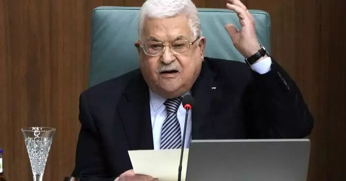 Palestinians create role for a vice president and possible successor to aging leader Abbas