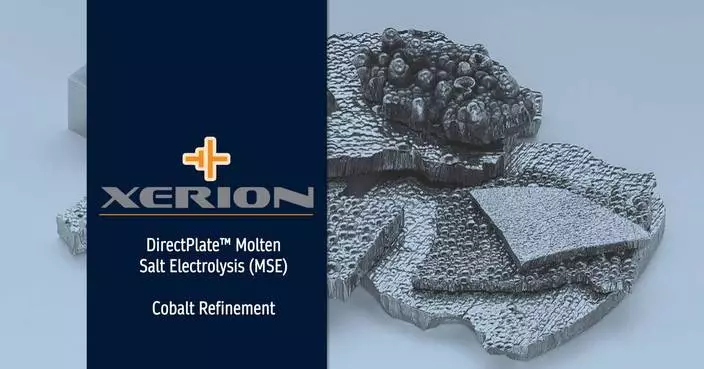Xerion Achieves Breakthrough Single-Step, High-Purity Cobalt Metal Refinement, Launches Ohio Pilot Production Line