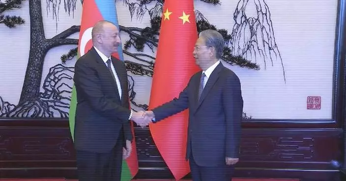China&#8217;s top legislator meets with Azerbaijani president