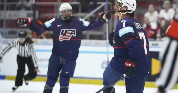 US cruises past Germany and joins Finland in the semis at women’s ice hockey worlds