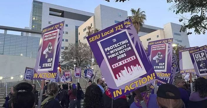 Tens of thousands of Los Angeles County workers begin 2-day strike