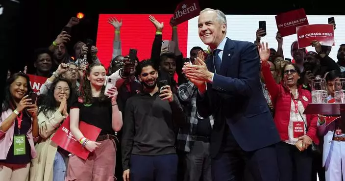 AP PHOTOS: Mark Carney&#8217;s Liberal Party wins federal election in Canada