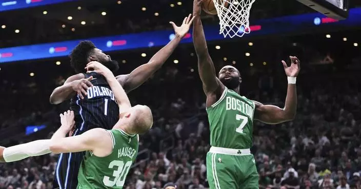 Jaylen Brown scores 36 as Celtics beat Magic without Jayson Tatum