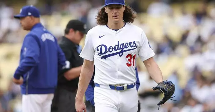 Tyler Glasnow is the latest Dodgers starting pitcher to hit the injured list