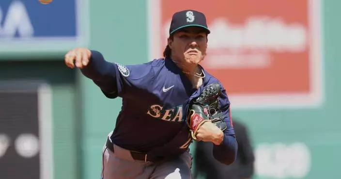 Bryan Woo shuts down Boston, helps Mariners close road trip with 4-3 win over Red Sox