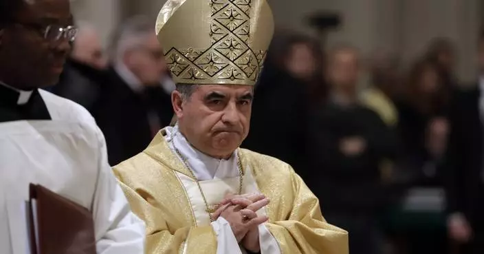 Disgraced Cardinal Becciu formally withdraws from participation in conclave to elect pope