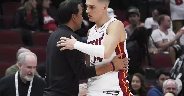 Herro goes from raising eyebrows to turning heads as Heat knock out Bulls in Play-In Tournament