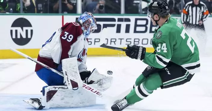 Blackwood is new in net for playoff-experienced Avalanche and seeks a 2-0 series lead over Stars