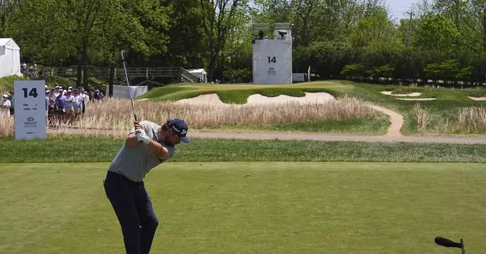 Philly Cricket Club&#8217;s 14th hole shrunk to almost the size of a football field at taut 95 yards