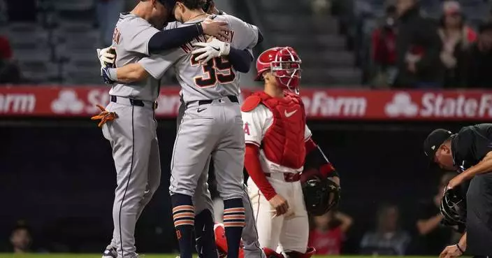 Tigers slugger Riley Greene has historic two-homer ninth inning in 9-1 win over Angels