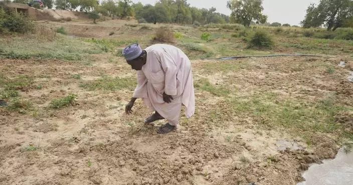 Nigeria has a food security problem as water for crops is harder to find