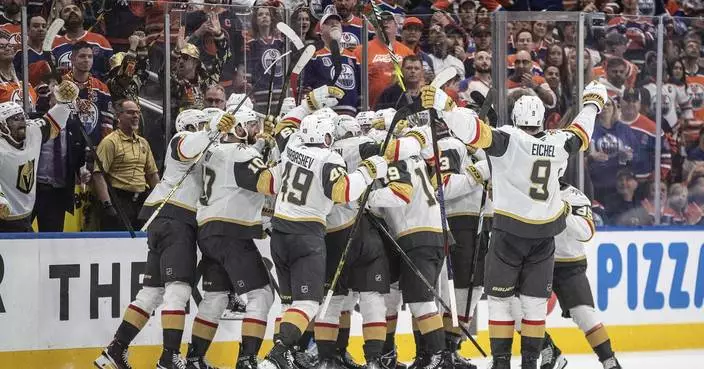 Reilly Smith scores with 0.4 seconds left, Golden Knights stun Oilers 4-3 in Game 3