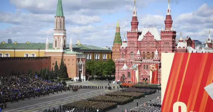 Russia’s Victory Day parade begins, marking the 80th anniversary of the defeat of Nazi Germany