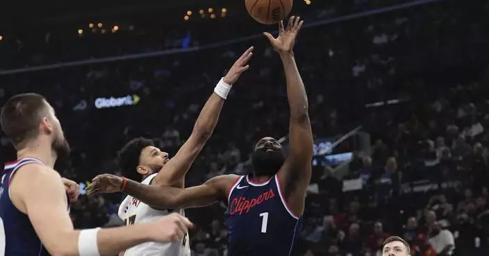 James Harden scores 28, and the Clippers force Game 7 with a gritty 111-105 win over the Nuggets
