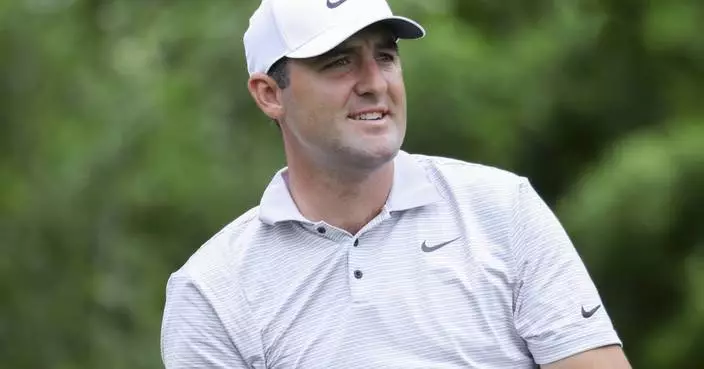 Scottie Scheffler returns to hometown Byron Nelson, takes 1st-round lead with 10-under 61