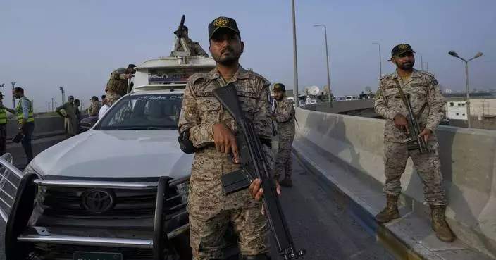 The Latest: Pakistan says India fired missiles at air bases inside the country and Pakistan responds