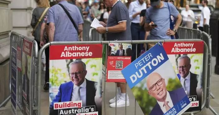Australians vote in election with high prices and shortage of housing major issues