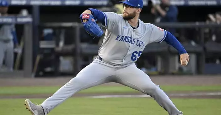 Royals lefty Noah Cameron takes a no-hitter into the 7th inning in his major league debut