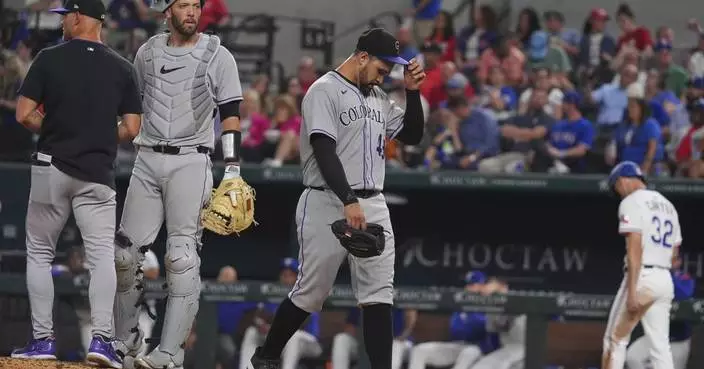 Rockies fall 8-3 to Rangers and become 1st team to start season 7-36 in modern era