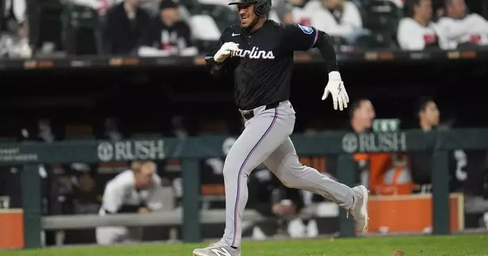 Miami Marlins place OF Dane Myers on IL with oblique strain