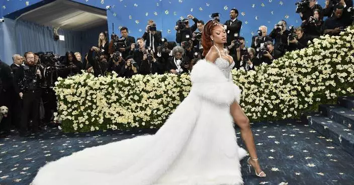 AP PHOTOS: See incredible Met Gala looks as stars pay tribute to Black fashion and designers