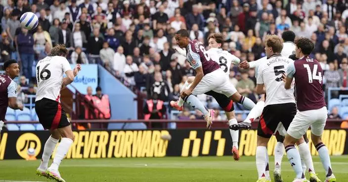 Aston Villa keeps Champions League bid alive by beating Fulham