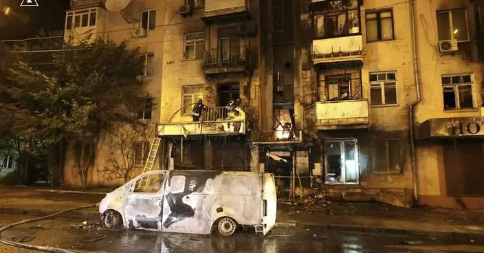 Russian drone attack wounds 47 in Ukraine’s second city, Kharkiv