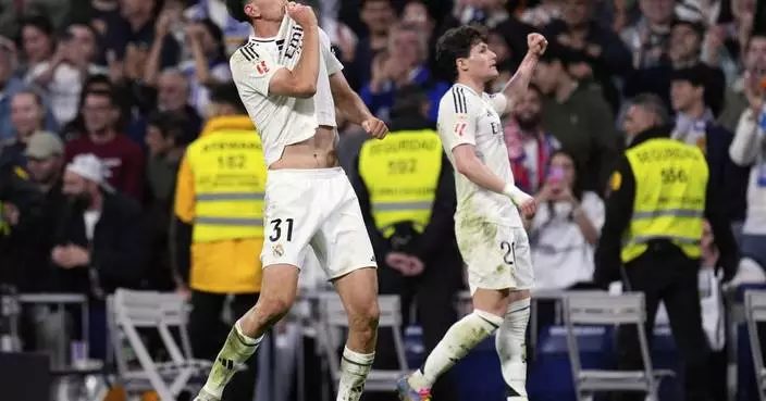 Real Madrid rallies to beat Mallorca 2-1 and delay Barcelona’s title celebrations