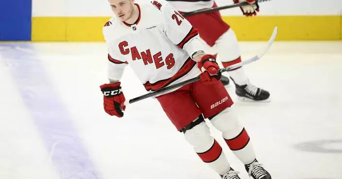Top Hurricanes prospect Alexander Nikishin makes his NHL debut in Game 5 at the Capitals