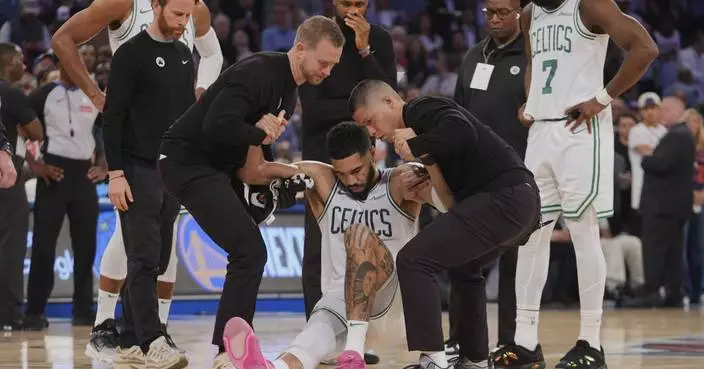 Tatum to miss remainder of playoffs after Achilles tendon surgery, imperiling Celtics&#8217; repeat hopes