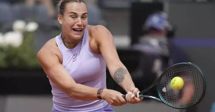 Aryna Sabalenka advances at the Italian Open by beating American Sofia Kenin