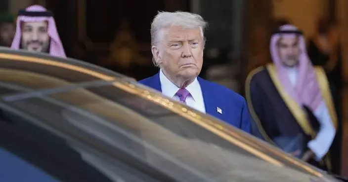 Trump to meet with ex-insurgent turned Syrian president in Saudi Arabia he weighs easing sanctions