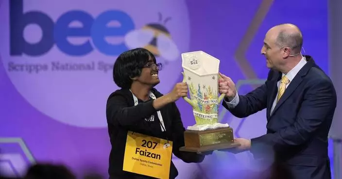 Faizan Zaki overcomes a shocking, self-inflicted flub and wins the Scripps National Spelling Bee